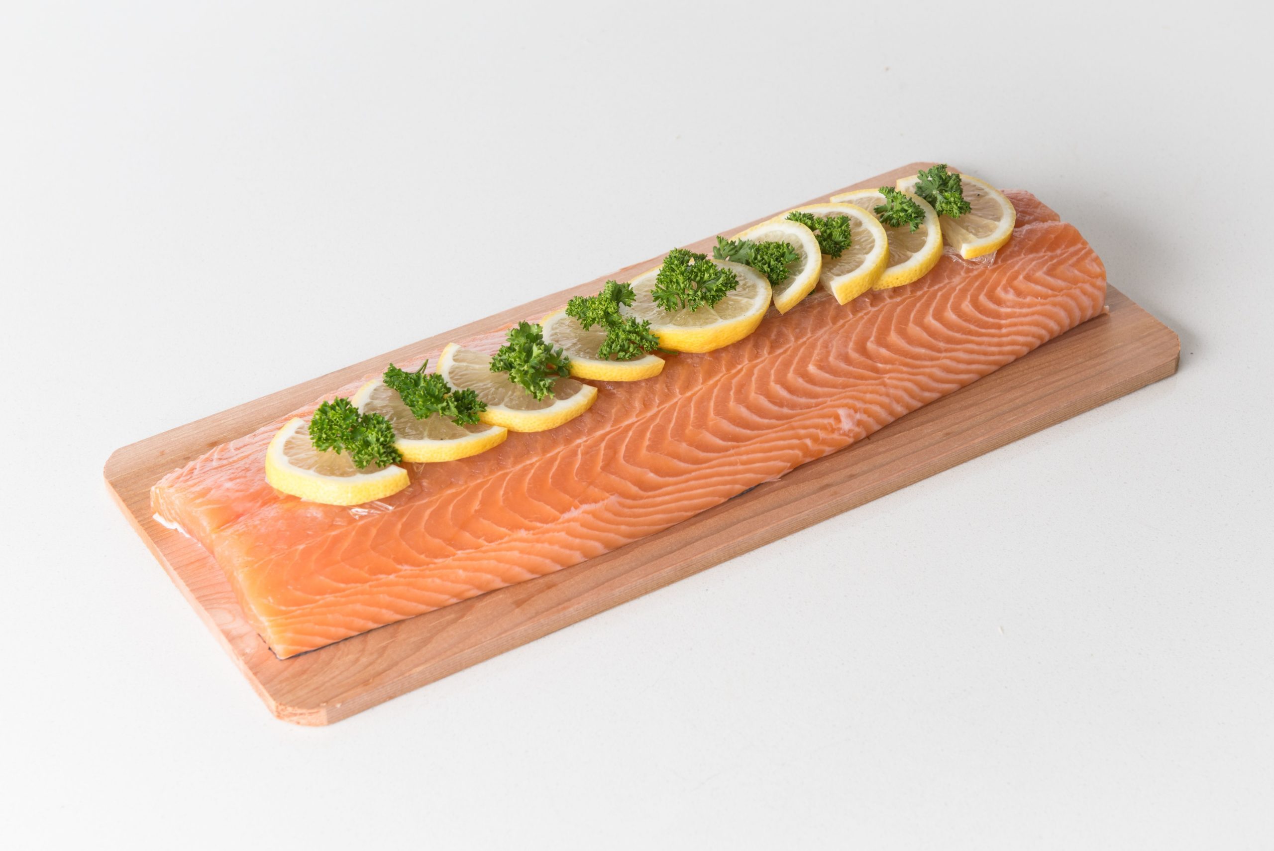 Roasted Salmon with Broccoli & Whole Grain Mustard Sauce - The Village Grocer