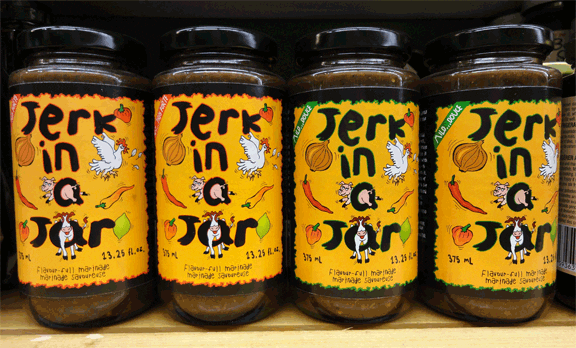 sauce from jerk in a jar is number twenty on the list of unique foodie foods