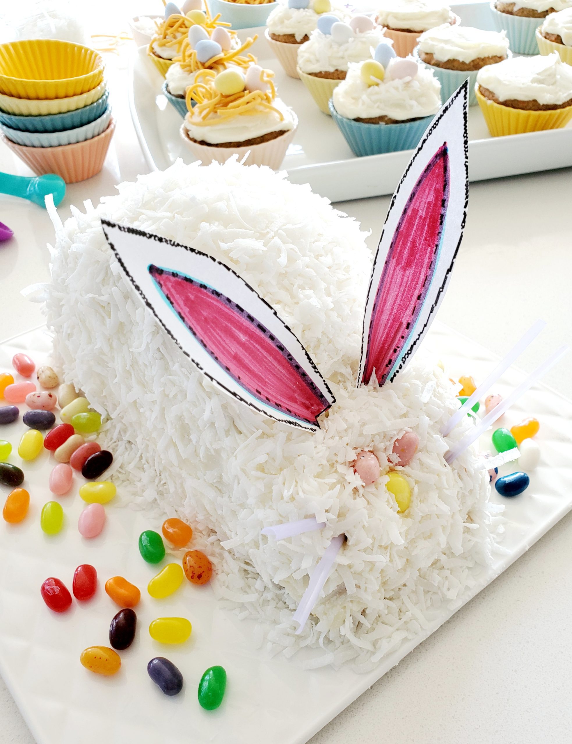 Make Your Own Easter Bunny Cake - The Village Grocer